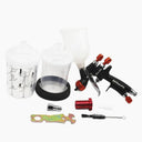 1.2MM Spray Gun 1.0MM Nozzle Kit With Paint Mixing Cup