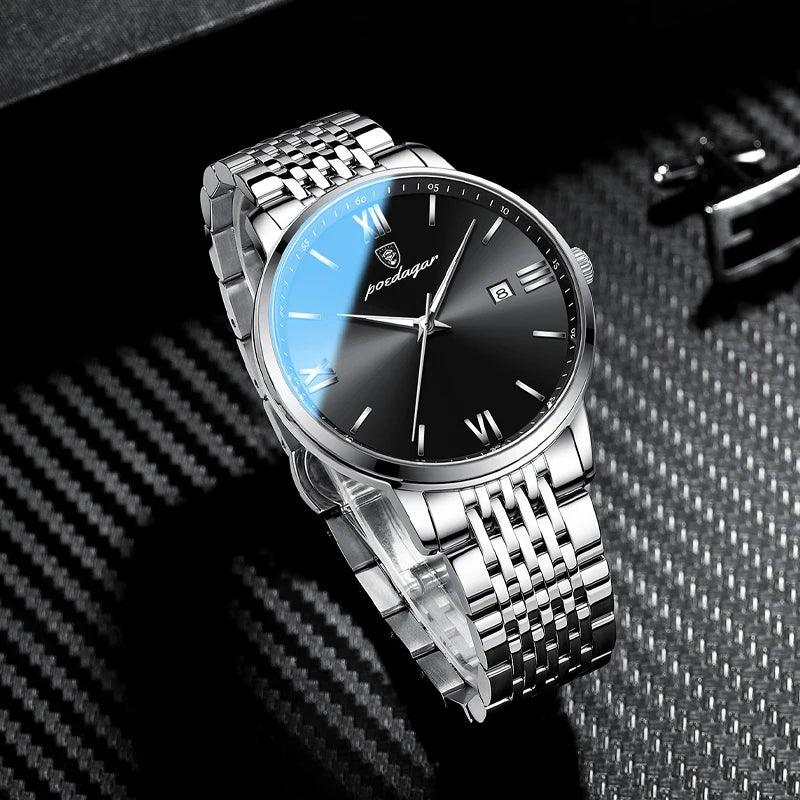 Luxurious 2024 Men's Quartz Watch with Waterproof Design for Active Lifestyle  ourlum.com   