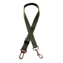 Pet Travel Safety Harness and Seat Belt for Small Medium Dogs and Cats - Adjustable Nylon Leash with 13 Color Options  ourlum.com Army green  