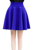 Solid Tutu Skirt Flared Mini for Chic Women Stylish Versatile