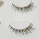 NEW 3D Mink Lashes Natural short Full Strip Lashes Transparent terrier Short Mink Lashes Style False Eyelashes  ourlum.com   