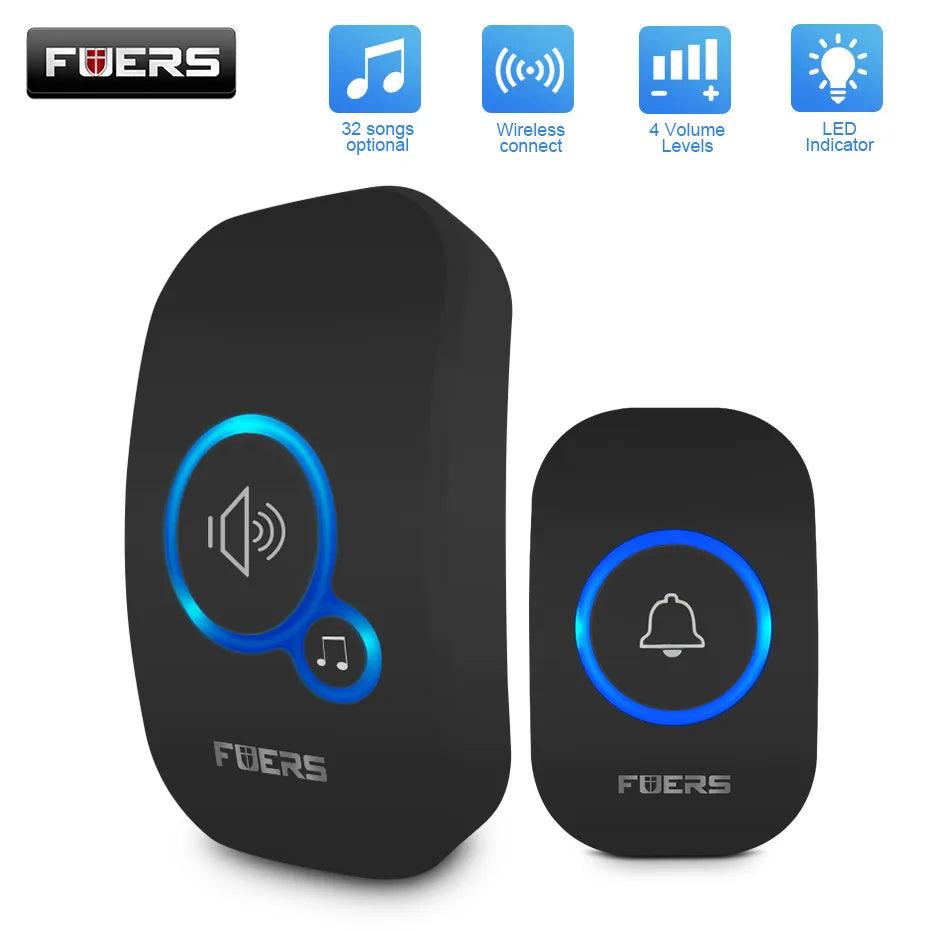 Fuers Smart Wireless Doorbell: Advanced Security & Instant Alerts  ourlum.com   