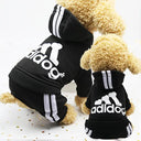 Adidog Luxury Winter Sweater for Small to Medium Dogs  ourlum.com black XS 