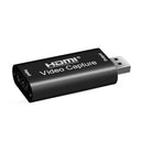 USB Video Capture Card High Definition HDMI-compatible Live Streamer