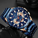 Curren Chronograph Men's Sport Watch: Stylish & Waterproof Wristwatch  ourlum.com   