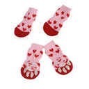 Cozy Anti-Slip Dog Socks for Small-Medium Paws Warmth