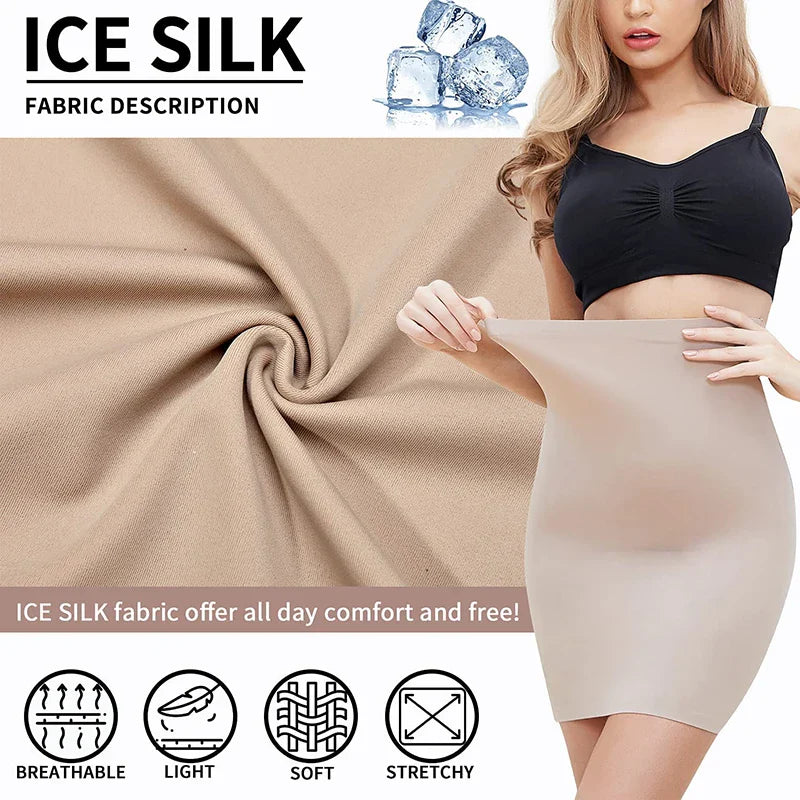 Seamless High Waist Tummy Control Slip for Women - Body Shaper & Butt Lifter