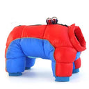 Winter Dog Clothes: Reflective Puppy Clothing, French Bulldog Costume, Chihuahua Jacket  ourlum.com Red Blue S 