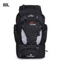 90L 80L 65L Camping Backpack Large Capacity Waterproof Bag