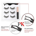 Magnetic Eyelashes Kit with Waterproof Eyeliner Reusable Lashes