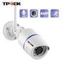 4MP Outdoor WiFi Security Camera: Advanced Surveillance Solution  ourlum.com 1080P With 12V Power EU plug 3.6mm