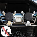 Gravity Car Phone Holder Air Vent Clip: Sturdy Hands-Free Device Mount  ourlum.com   