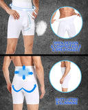 Men's High Waist Body Shaper Boxer Briefs for Tummy Control