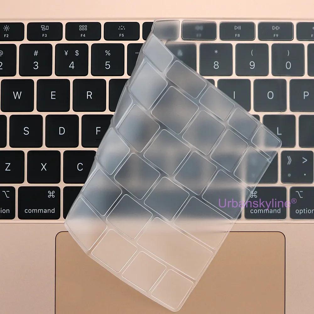 Macbook Silicone Keyboard Cover for Air 13 15 Pro 14 16 Retina 11 - Protective Skin Case A2337 A2681 A2941 A2992  ourlum.com   