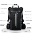 Portable 10L Waterproof Hydration Backpack for Cycling