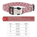 Custom Flower Pet Collar - Engraved ID Tag - Personalized Pug Collar  ourlum.com PURPLE XS 