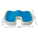 U-Shape Gel Memory Foam Chair Cushion for Summer Comfort