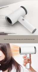 Rechargeable Hair Dryer Cordless Hot Cold Wind Design