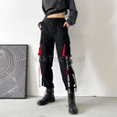 Women Cargo Pants 2023 Harem Fashion Punk Jogger Trousers