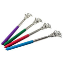 Extendable Stainless Steel Back Scratcher Claw Massager Massage Tool  ourlum.com color random  