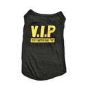 Summer Black Dog Vest for Small Breeds: Stylish, Breathable, Trendy Design  ourlum.com Black VIP XS 