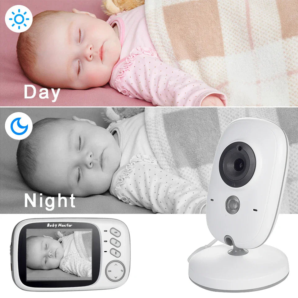 Wireless Baby Monitor: Night Vision Camera with Lullabies  ourlum.com   