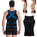 Men Slimming Body Shaper Waist Trainer Cincher Vest for Tummy Control