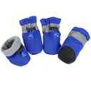 Cozy Waterproof Dog Booties for Chihuahuas Winter Antiskid