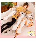 1pc 50-130CM Kawaii Long Animal Cat Plush Toys Pillows