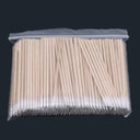 Precision Beauty Makeup & Tattoo Removal Swab with Wood Handle