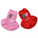 Christmas Princess Teddy Dog Dress: Cozy, Cute & Versatile Pet Apparel  ourlum.com   