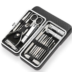 Professional Stainless Steel Nail Care Kit: Nail Grooming Set for Precision Trimming