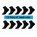 Chic Breathable Cotton Socks for Men 20 Pair Comfort Set