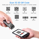 Eyoyo Mini 2D Barcode Scanner USB Wired Bluetooth Wireless