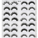 5-14Pairs Fluffy Lashes 10-25mm 3D Mink Lashes Long Thick Natural False Eyelashes Wholesale Lashes Vendors Makeup Mink Eyelashes  ourlum.com 14 pairs 003  