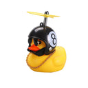 Duck Helmet Bike Car Ornament Fun Yellow Duck Accessory