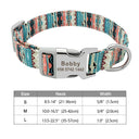 Personalized Nylon Dog Collar with Free Engraving: Stylish & Safe Pet Accessory  ourlum.com 217HGREEN2 S 