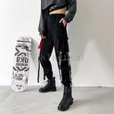 Women Cargo Pants 2023 Harem Fashion Punk Jogger Trousers