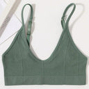 Ultimate Comfort Seamless Tube Tops Bralette - Chic and Stylish Lingerie for Women  Our Lum green M 