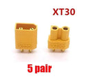 XT60 XT-60 Bullet Connectors: Upgrade for RC Lipo Battery & Drone  ourlum.com 5 pair XT30  