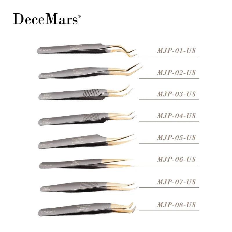 DeceMars Eyelash Extensions Tweezers For Lash Artists  ourlum.com   