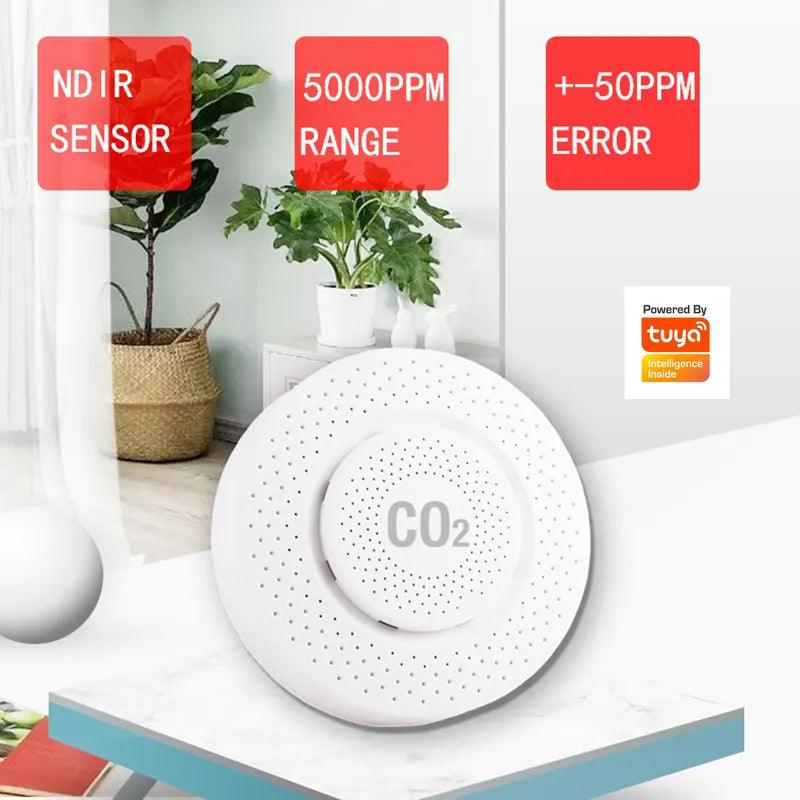 Smart CO2 Sensor: Air Quality Monitor for Home  ourlum.com   