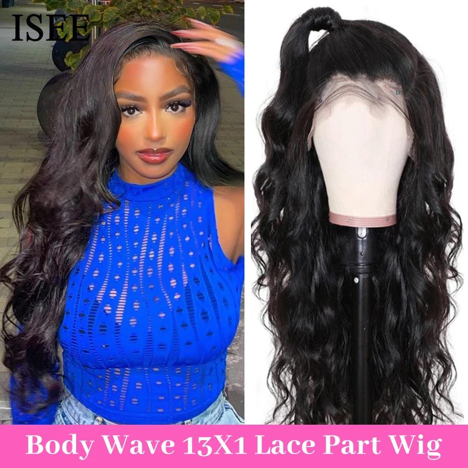 Peruvian Body Wave Lace Part Wig - Premium Quality Human Hair Wig for Women  ourlum.com 14inches 180% 