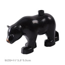 Big Farm Animals Building Blocks Set: Creative Educational Toy Blocks  ourlum.com Big black bear  