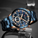 CURREN Men's Luxury Chronograph Sports Watch: Stylish Waterproof Timepiece  ourlum.com   