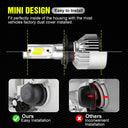 XSTORM Car Headlight LED Bulb: Super Bright Upgrade, Easy Installation, Waterproof Design  ourlum.com   