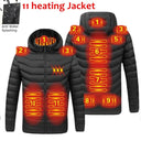 Men Winter Warm USB Heating Jackets Smart Thermostat Waterproof