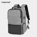 Lifetime Warranty Travel Backpack For Men 14-15.6-19'' Laptop Backpack Male Business Backpack Bag For School Mochila Masculina  ourlum.com Grey Regular 15.6 spain 