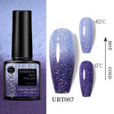 Color-Changing Glitter Gel Polish Set: Mesmerizing Effects