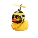 Duck Helmet Bike Car Ornament Fun Yellow Duck Accessory